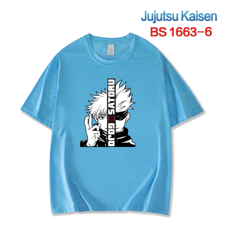 Jujutsu Kaisen New ice silk cotton loose and comfortable T-shirt from XS to 5XL   BS-1663-6