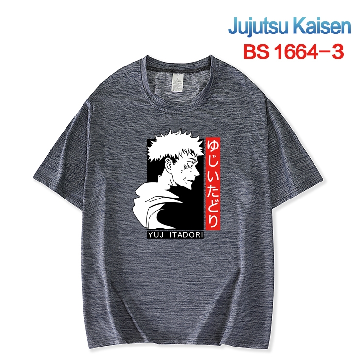 Jujutsu Kaisen New ice silk cotton loose and comfortable T-shirt from XS to 5XL   BS-1664-3