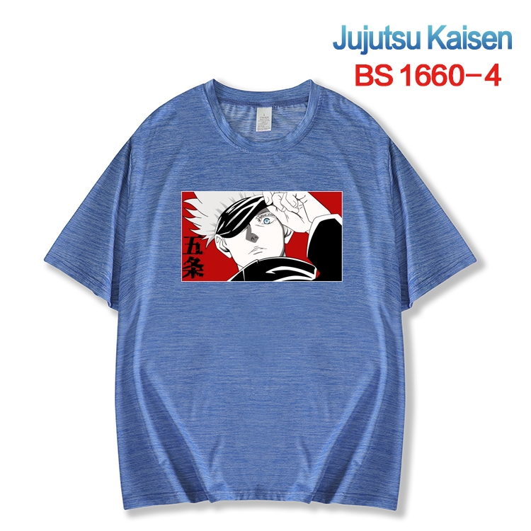 Jujutsu Kaisen New ice silk cotton loose and comfortable T-shirt from XS to 5XL   BS-1660-4