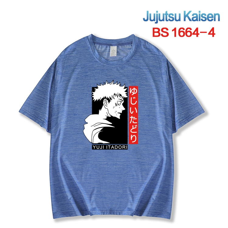 Jujutsu Kaisen New ice silk cotton loose and comfortable T-shirt from XS to 5XL   BS-1664-4