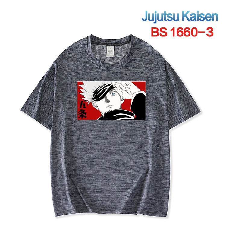 Jujutsu Kaisen New ice silk cotton loose and comfortable T-shirt from XS to 5XL  BS-1660-3