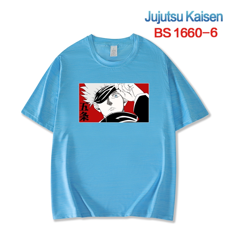 Jujutsu Kaisen New ice silk cotton loose and comfortable T-shirt from XS to 5XL  BS-1660-6