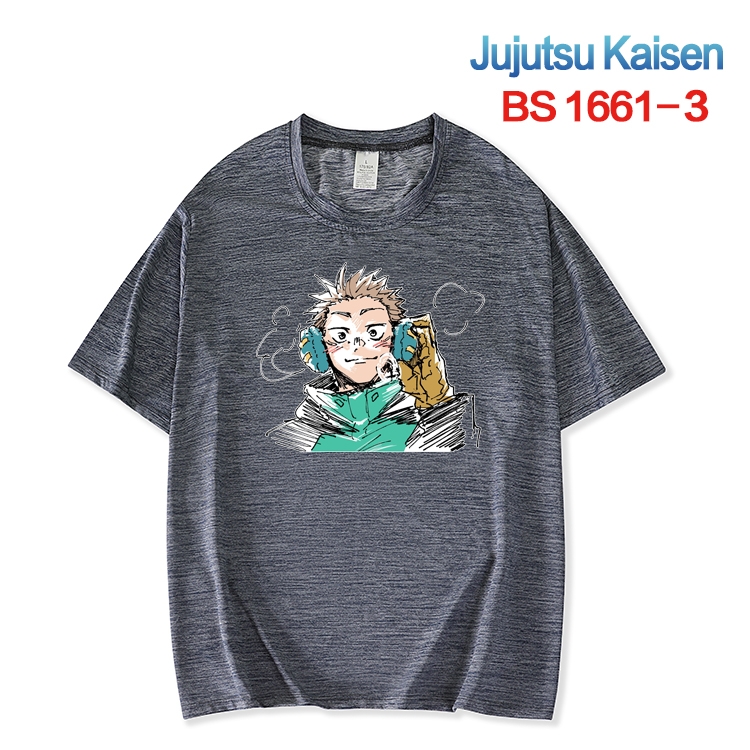 Jujutsu Kaisen New ice silk cotton loose and comfortable T-shirt from XS to 5XL BS-1661-3