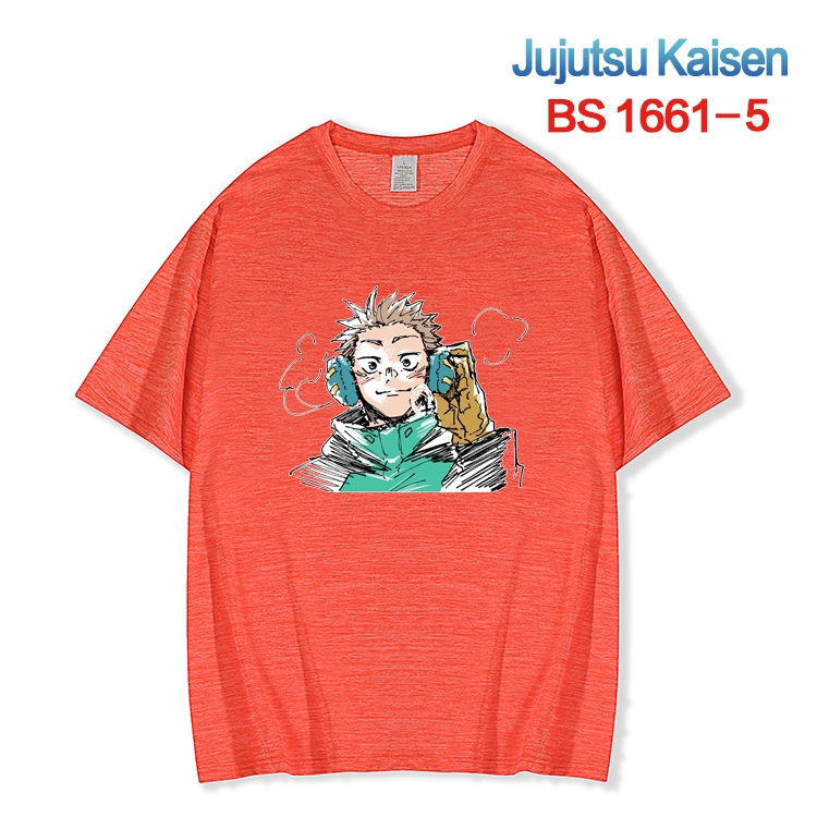 Jujutsu Kaisen New ice silk cotton loose and comfortable T-shirt from XS to 5XL   BS-1661-5