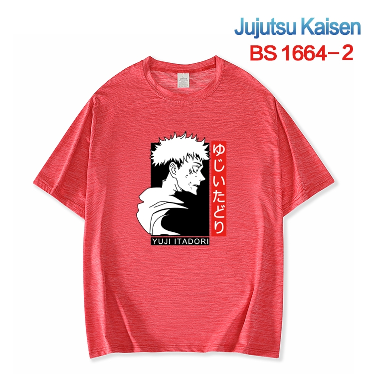 Jujutsu Kaisen New ice silk cotton loose and comfortable T-shirt from XS to 5XL  BS-1664-2