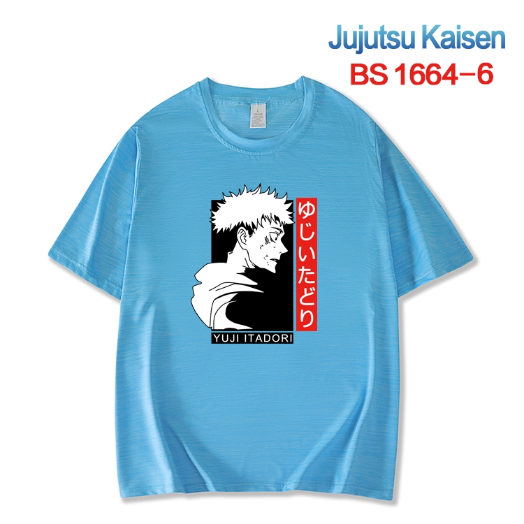 Jujutsu Kaisen New ice silk cotton loose and comfortable T-shirt from XS to 5XL  BS-1664-6