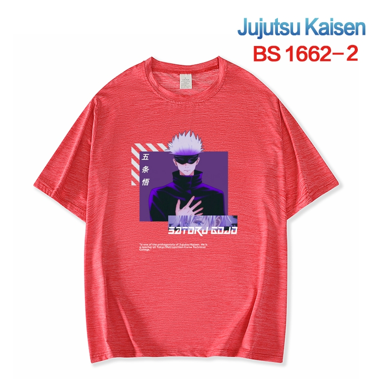 Jujutsu Kaisen New ice silk cotton loose and comfortable T-shirt from XS to 5XL  BS-1662-2