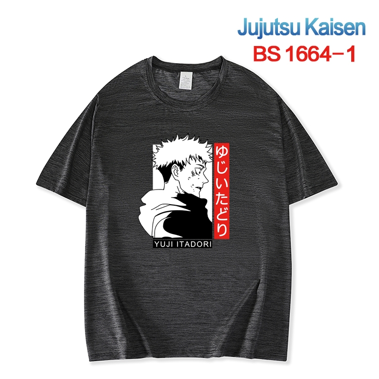 Jujutsu Kaisen New ice silk cotton loose and comfortable T-shirt from XS to 5XL