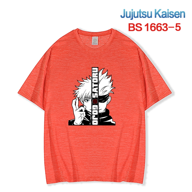 Jujutsu Kaisen New ice silk cotton loose and comfortable T-shirt from XS to 5XL  BS-1663-5