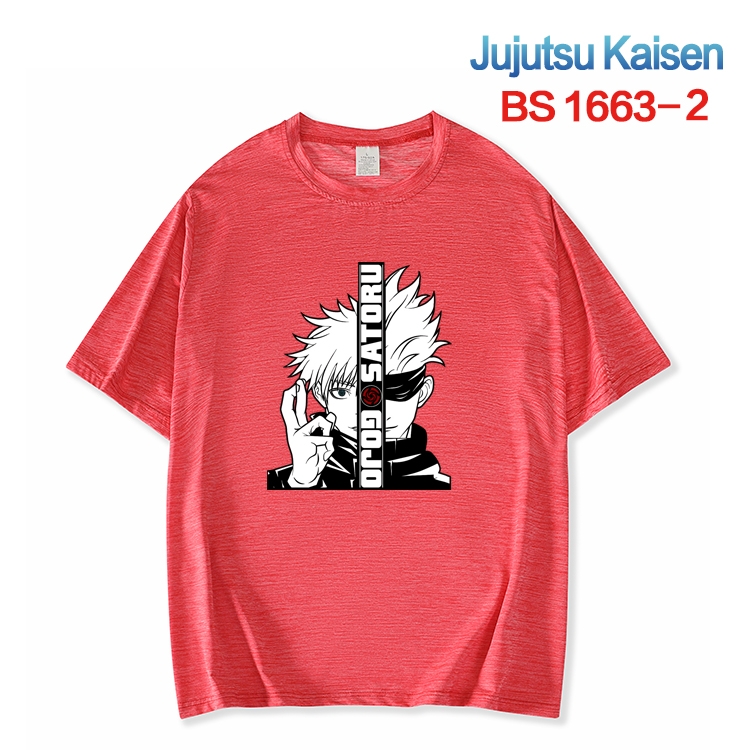 Jujutsu Kaisen New ice silk cotton loose and comfortable T-shirt from XS to 5XL   BS-1663-2