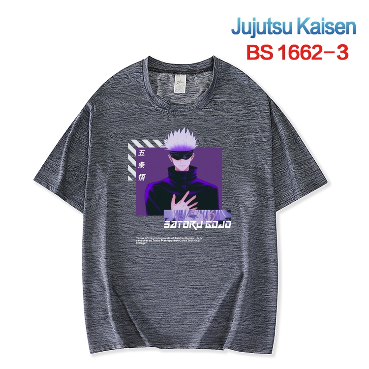 Jujutsu Kaisen New ice silk cotton loose and comfortable T-shirt from XS to 5XL BS-1662-3