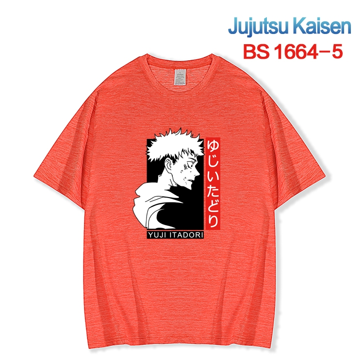 Jujutsu Kaisen New ice silk cotton loose and comfortable T-shirt from XS to 5XL  BS-1664-5