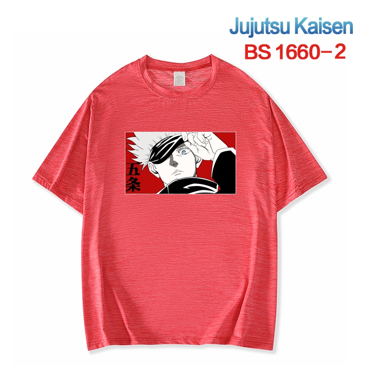 Jujutsu Kaisen New ice silk cotton loose and comfortable T-shirt from XS to 5XL BS-1660-2