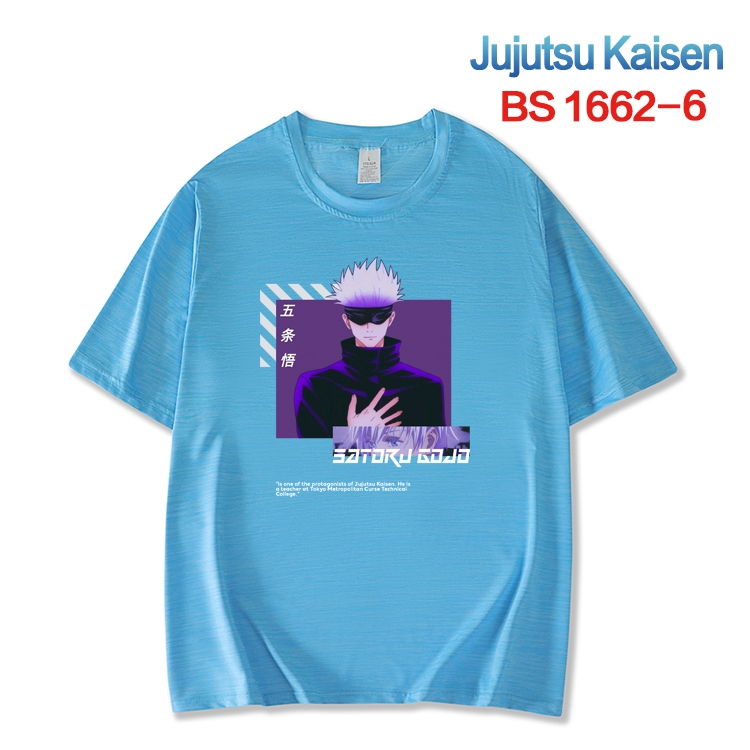 Jujutsu Kaisen New ice silk cotton loose and comfortable T-shirt from XS to 5XL  BS-1662-6