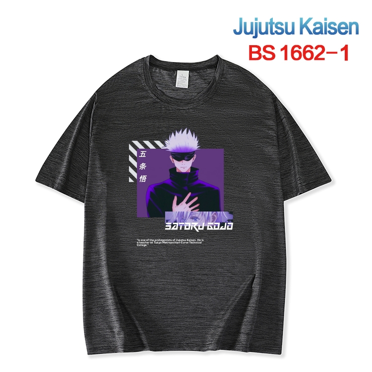 Jujutsu Kaisen New ice silk cotton loose and comfortable T-shirt from XS to 5XL   BS-1662-1