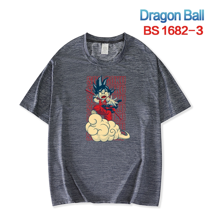 DRAGON BALL New ice silk cotton loose and comfortable T-shirt from XS to 5XL BS-1682-3