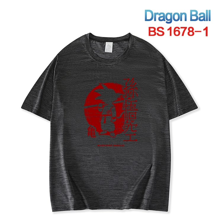 DRAGON BALL New ice silk cotton loose and comfortable T-shirt from XS to 5XL BS-1678-1