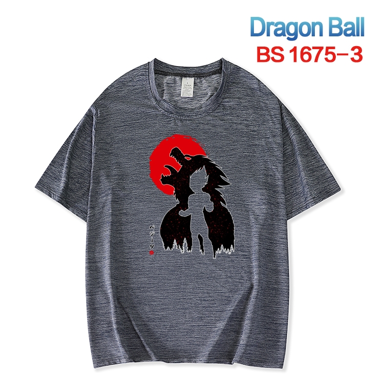 DRAGON BALL New ice silk cotton loose and comfortable T-shirt from XS to 5XL BS-1675-3