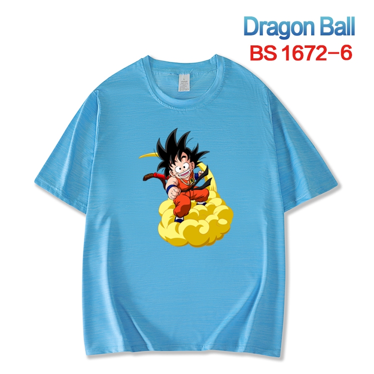 DRAGON BALL New ice silk cotton loose and comfortable T-shirt from XS to 5XL  BS-1672-6