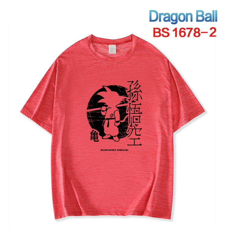 DRAGON BALL New ice silk cotton loose and comfortable T-shirt from XS to 5XL  BS-1678-2