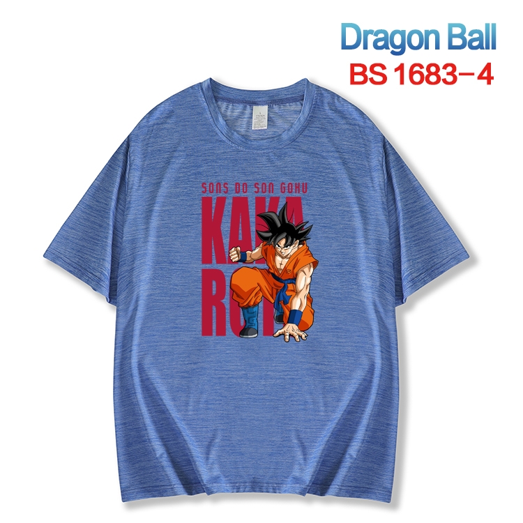 DRAGON BALL New ice silk cotton loose and comfortable T-shirt from XS to 5XL BS-1683-4