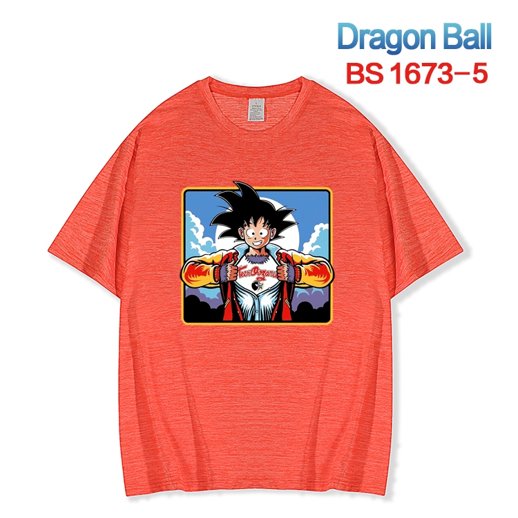 DRAGON BALL New ice silk cotton loose and comfortable T-shirt from XS to 5XL  BS-1673-5