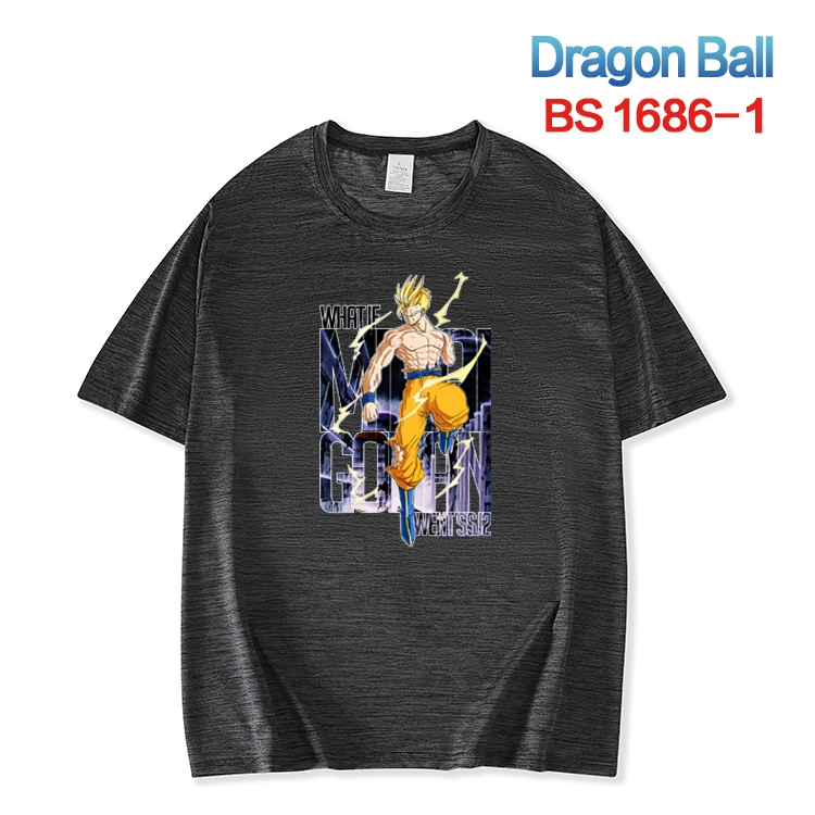 DRAGON BALL New ice silk cotton loose and comfortable T-shirt from XS to 5XL BS-1686-1