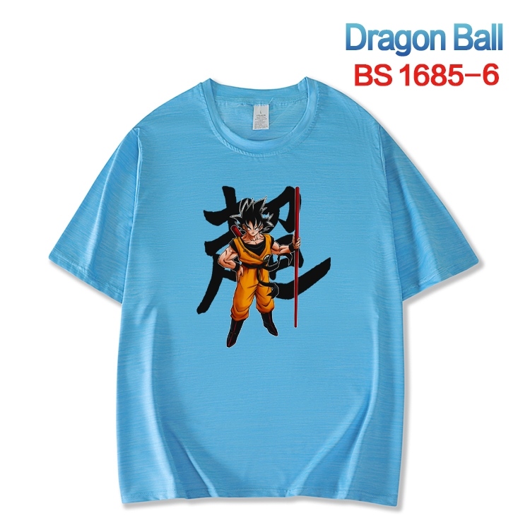 DRAGON BALL New ice silk cotton loose and comfortable T-shirt from XS to 5XL BS-1685-6
