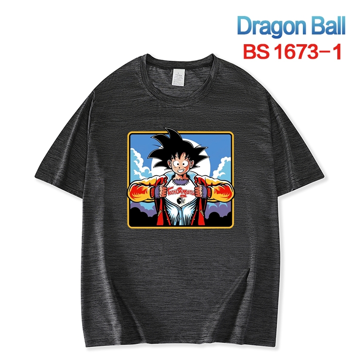 DRAGON BALL New ice silk cotton loose and comfortable T-shirt from XS to 5XL  BS-1673-1