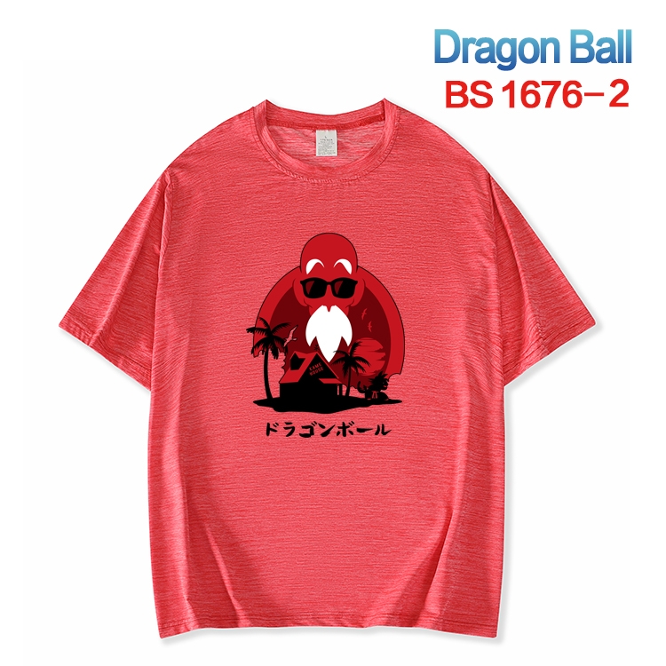 DRAGON BALL New ice silk cotton loose and comfortable T-shirt from XS to 5XL   BS-1676-2