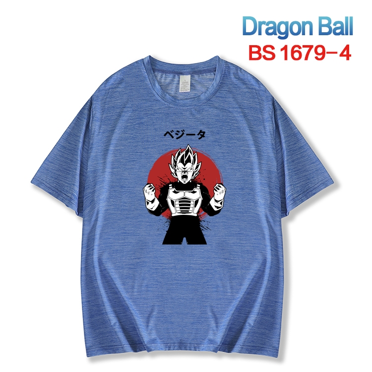 DRAGON BALL New ice silk cotton loose and comfortable T-shirt from XS to 5XL BS-1679-4