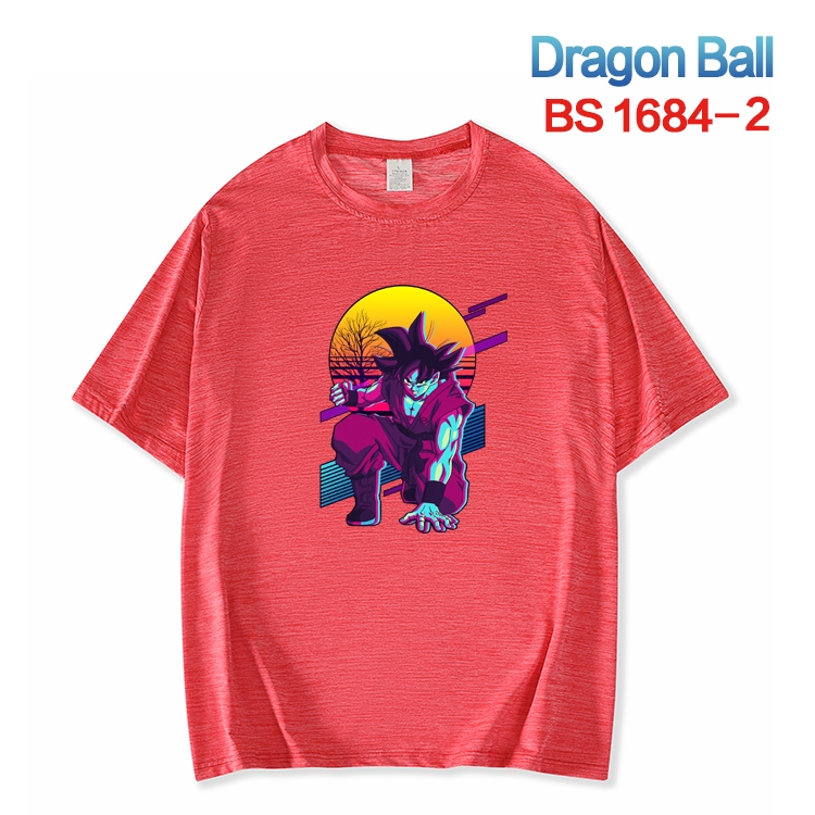 DRAGON BALL New ice silk cotton loose and comfortable T-shirt from XS to 5XL BS-1684-2