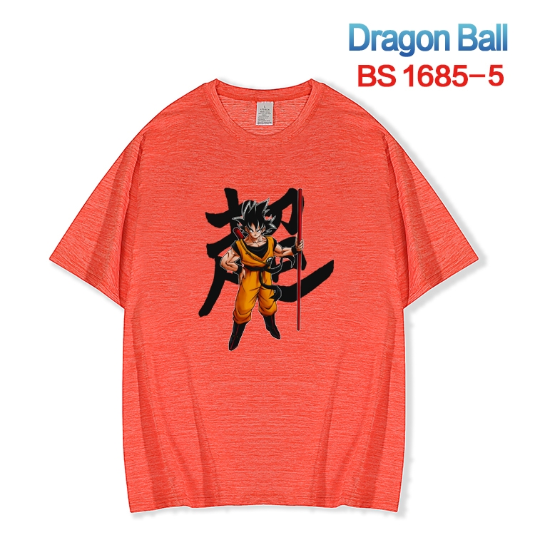 DRAGON BALL New ice silk cotton loose and comfortable T-shirt from XS to 5XL BS-1685-5