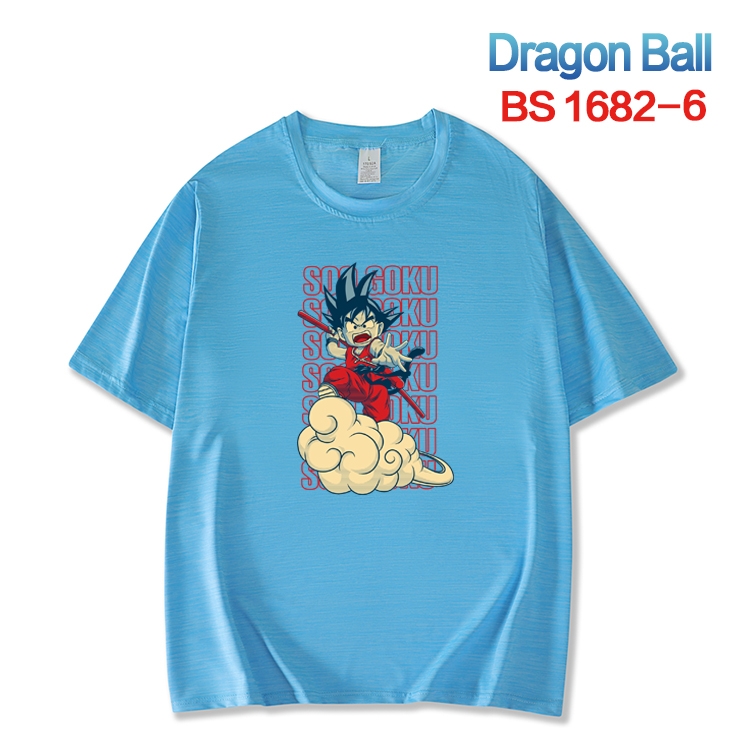 DRAGON BALL New ice silk cotton loose and comfortable T-shirt from XS to 5XL BS-1682-6