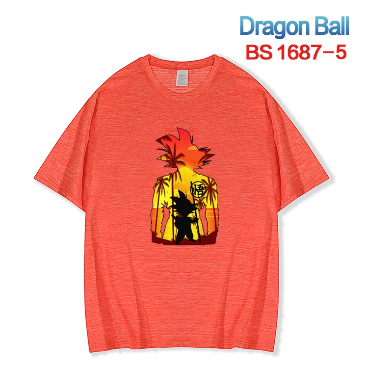 DRAGON BALL New ice silk cotton loose and comfortable T-shirt from XS to 5XL BS-1687-5