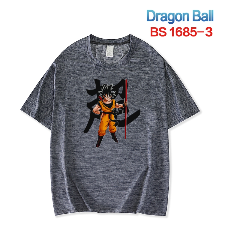 DRAGON BALL New ice silk cotton loose and comfortable T-shirt from XS to 5XL BS-1685-3