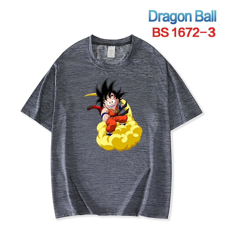 DRAGON BALL New ice silk cotton loose and comfortable T-shirt from XS to 5XL  BS-1672-3