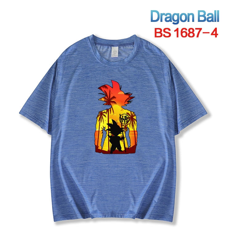 DRAGON BALL New ice silk cotton loose and comfortable T-shirt from XS to 5XL BS-1687-4