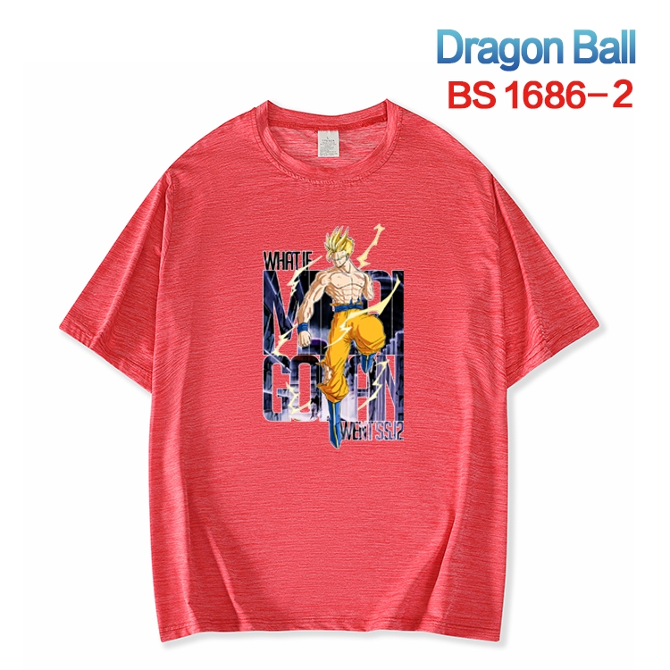 DRAGON BALL New ice silk cotton loose and comfortable T-shirt from XS to 5XL  BS-1686-2