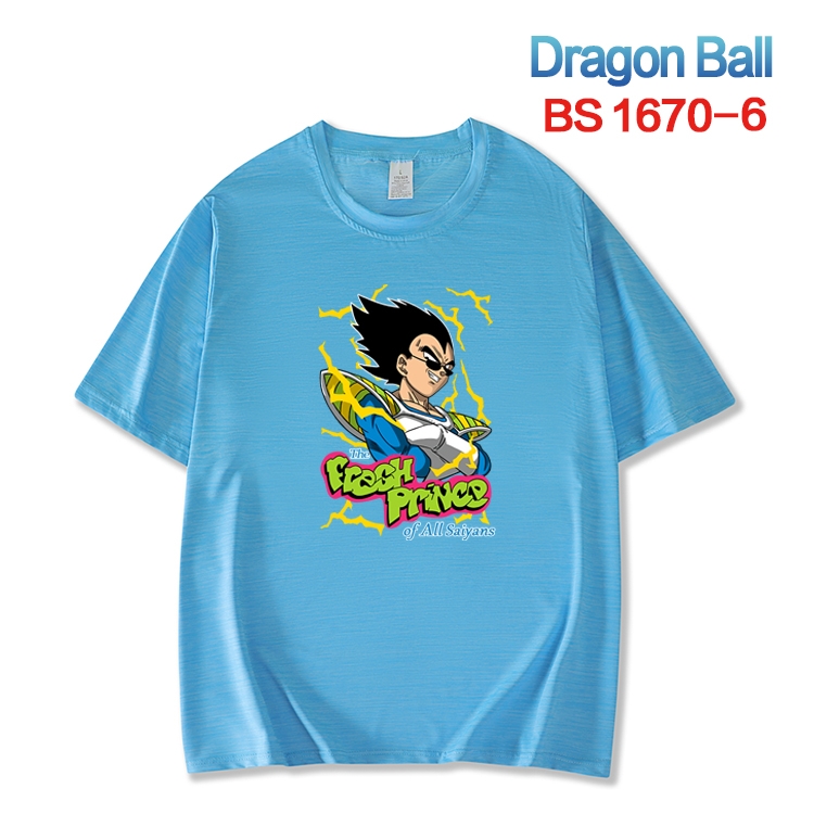 DRAGON BALL New ice silk cotton loose and comfortable T-shirt from XS to 5XL  BS-1670-6