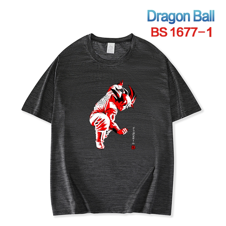 DRAGON BALL New ice silk cotton loose and comfortable T-shirt from XS to 5XL BS-1677-1