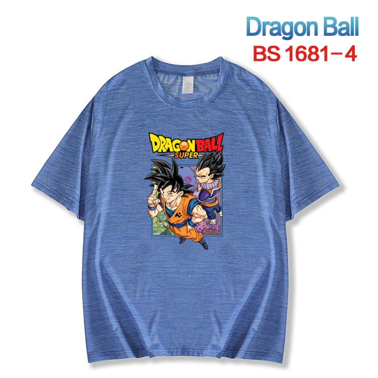 DRAGON BALL New ice silk cotton loose and comfortable T-shirt from XS to 5XL BS-1681-4