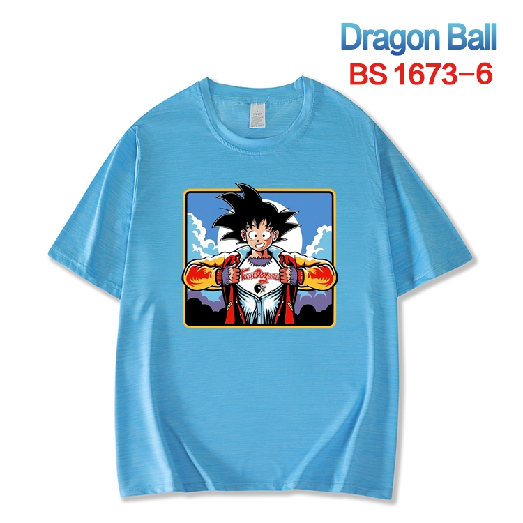 DRAGON BALL New ice silk cotton loose and comfortable T-shirt from XS to 5XL BS-1673-6