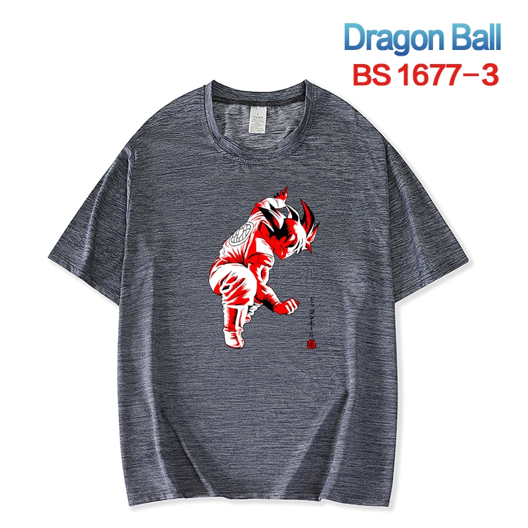 DRAGON BALL New ice silk cotton loose and comfortable T-shirt from XS to 5XL BS-1677-3