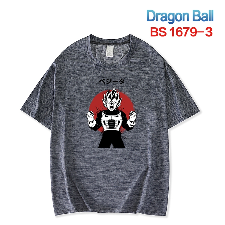 DRAGON BALL New ice silk cotton loose and comfortable T-shirt from XS to 5XL BS-1679-3