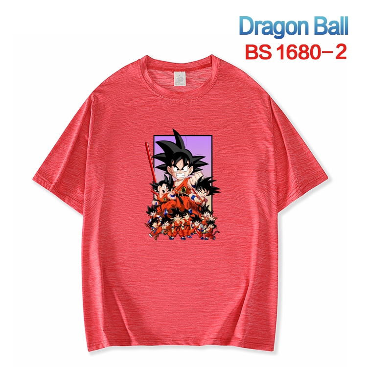 DRAGON BALL New ice silk cotton loose and comfortable T-shirt from XS to 5XL BS-1680-2