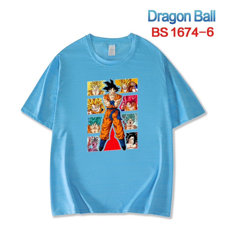 DRAGON BALL New ice silk cotton loose and comfortable T-shirt from XS to 5XL  BS-1674-6
