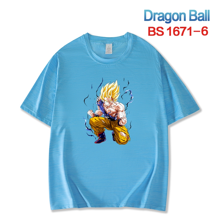 DRAGON BALL New ice silk cotton loose and comfortable T-shirt from XS to 5XL  BS-1671-6