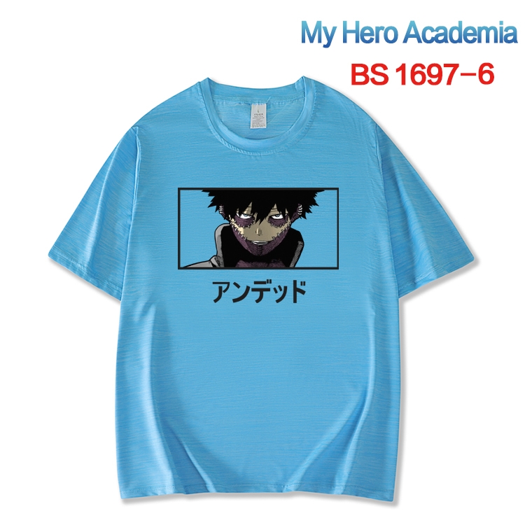 My Hero Academia New ice silk cotton loose and comfortable T-shirt from XS to 5XL  BS-1697-6