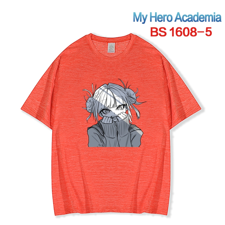 My Hero Academia New ice silk cotton loose and comfortable T-shirt from XS to 5XL BS-1608-5